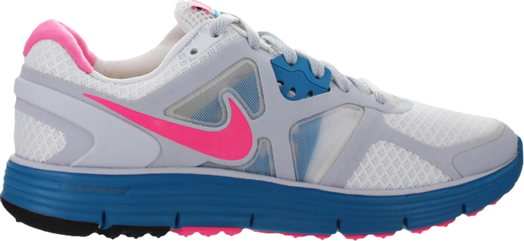 Wmns LunarGlide+ 3 'White Pink Turquoise'