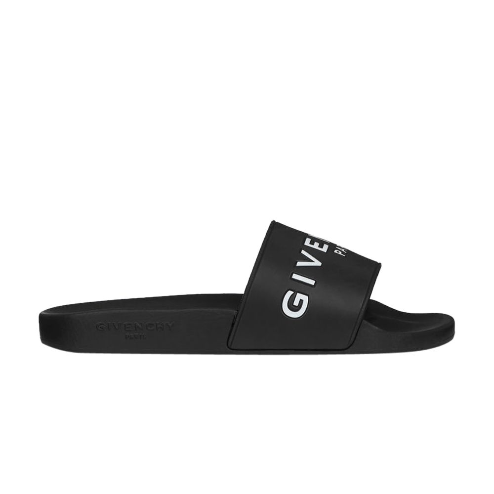 Pre-owned Givenchy Wmns Logo Slide 'black' | Women's Size 35