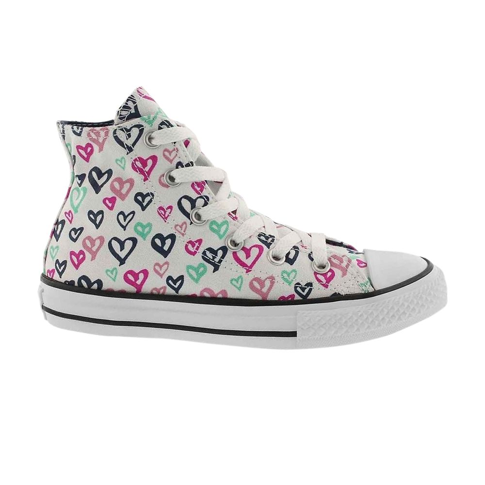 Converse Chuck Taylor All Star Hi GS 'Bleeding Love' | White | Kid's Size 6 - 660876F