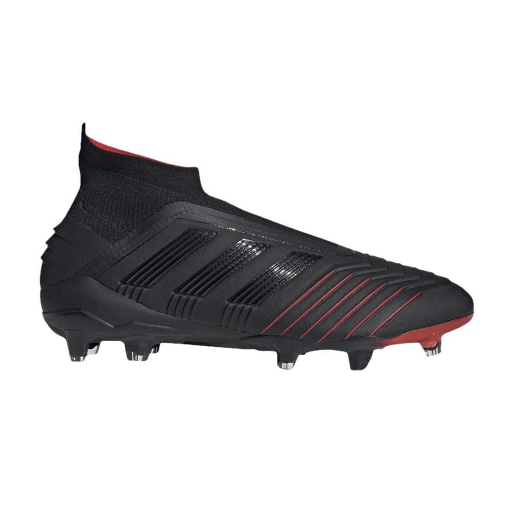 Adidas predator 19 fg core black active red Clearance
