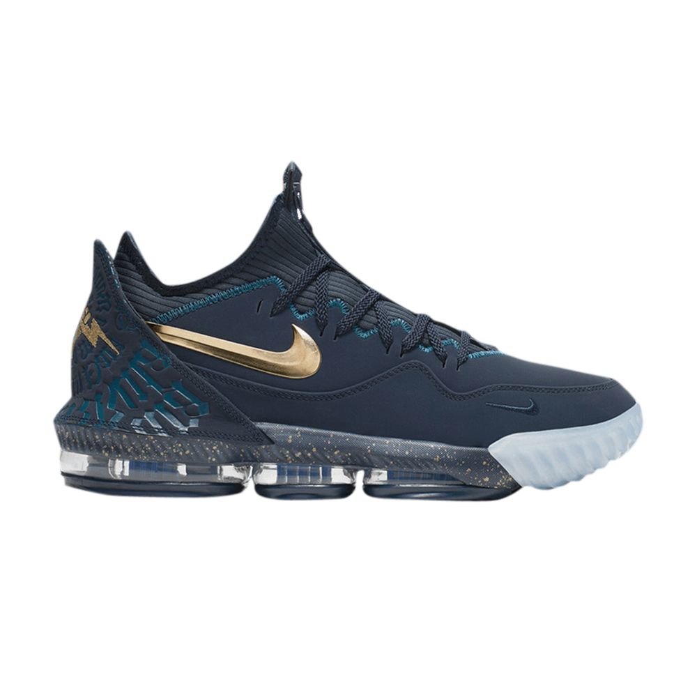Titan x Nike LeBron 16 Low EP 'Agimat' | Blue | Men's Size 7 - CJ9920-400