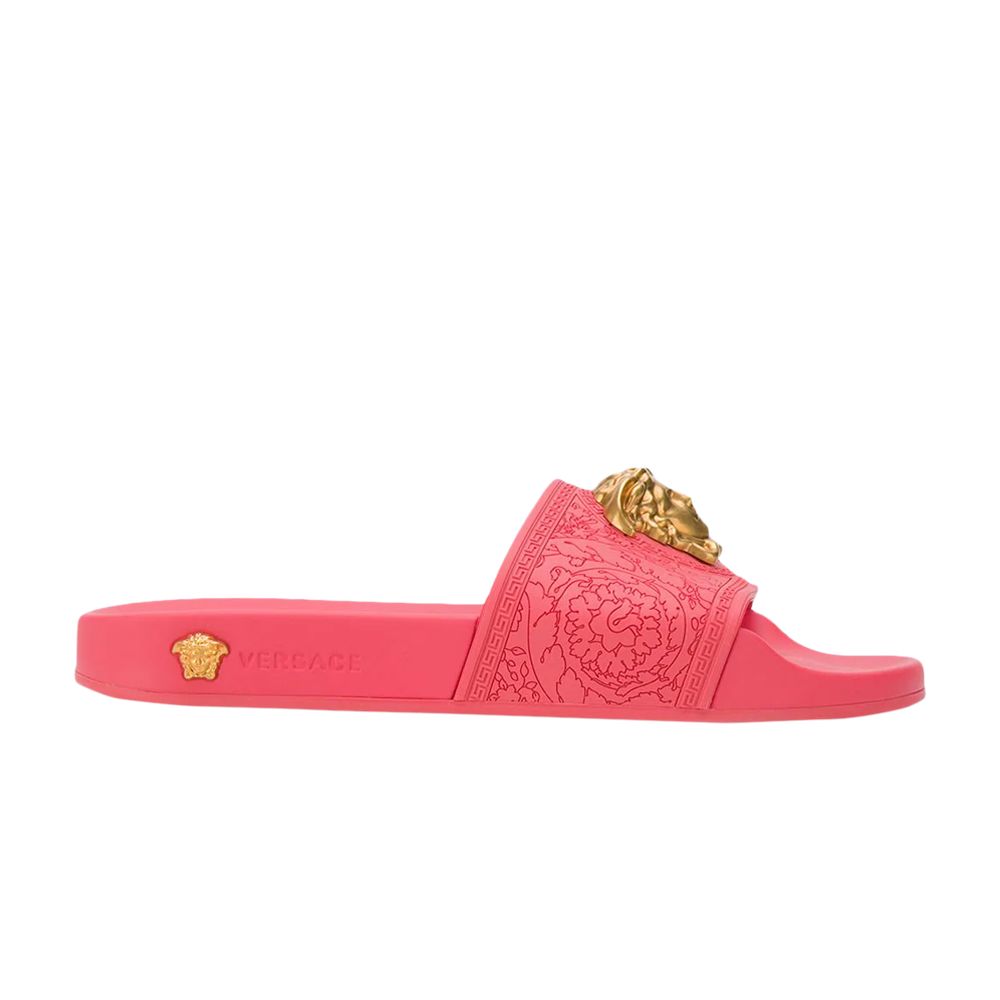 Pre-owned Versace Wmns Ciabattina Slide 'shell Pink' | Women's Size 39