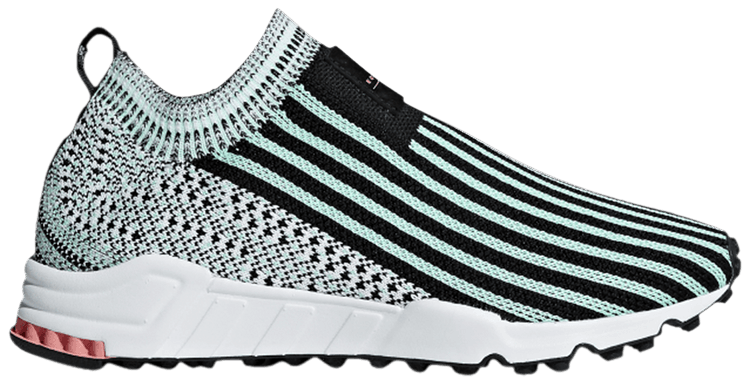 Buy Wmns EQT Support Sock Primeknit Black Clear Mint B37530 GOAT UK