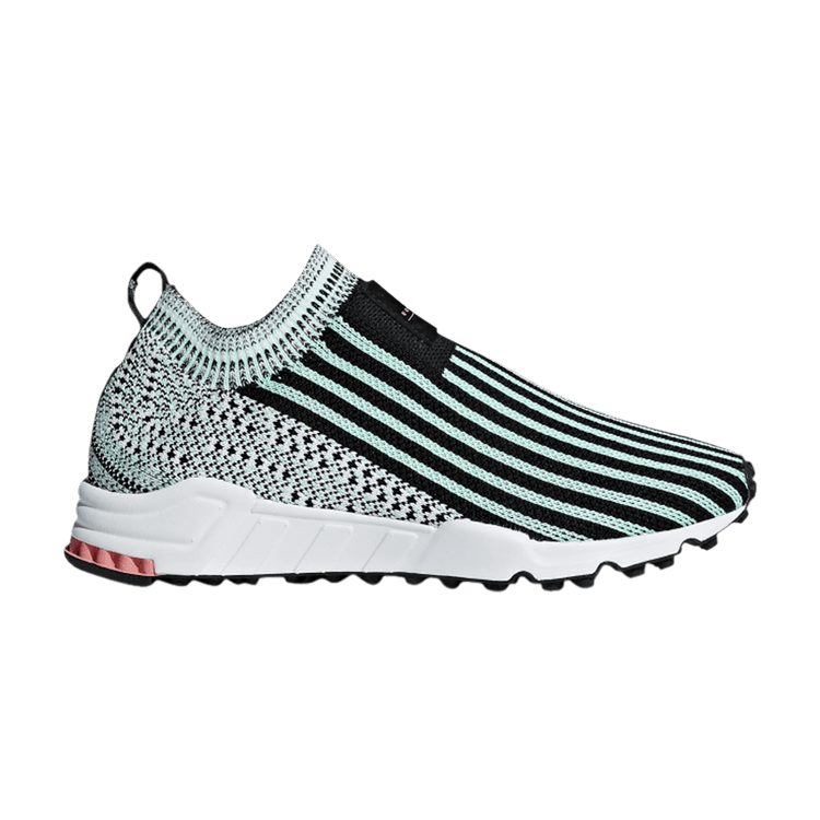 Buy Wmns EQT Support Sock Primeknit Black Clear Mint B37530 GOAT UK