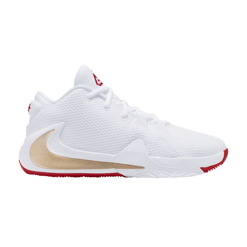 Pre-owned Nike Zoom Freak 1 Bg 'roses' | Red | Kid's Size 5.5