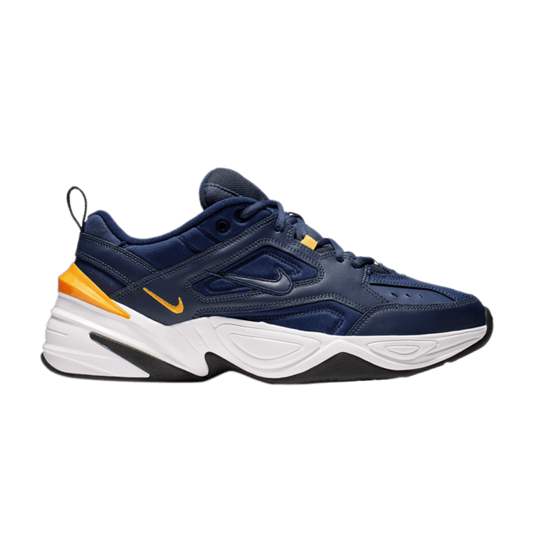 Nike m2k tekno orange and blue hotsell