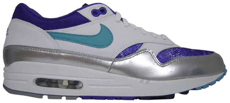 Nike Wmns Air Max 1 Silver Varsity Purple