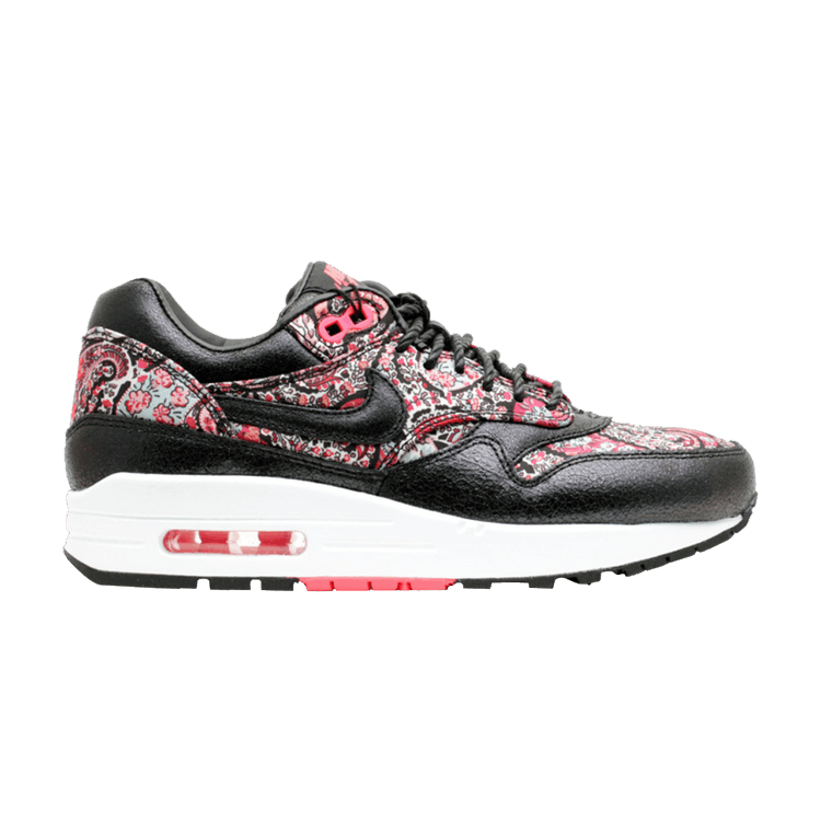 Size 10.5 Liberty of London x Wmns Air Max 1 QS 'Black Paisley'