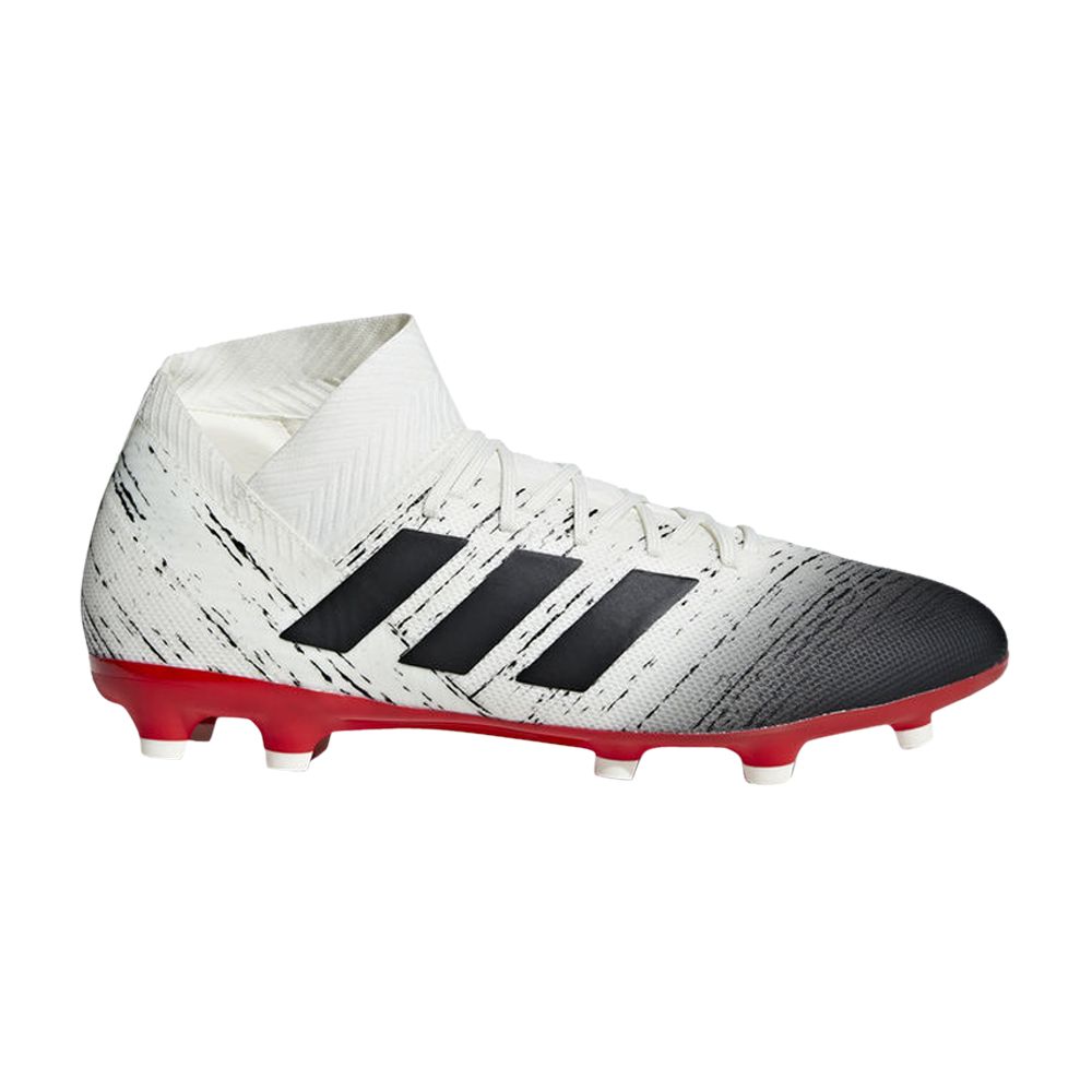 adidas Nemeziz 18.3 FG 'Off White Black' | Men's Size 9.5 - BB9437