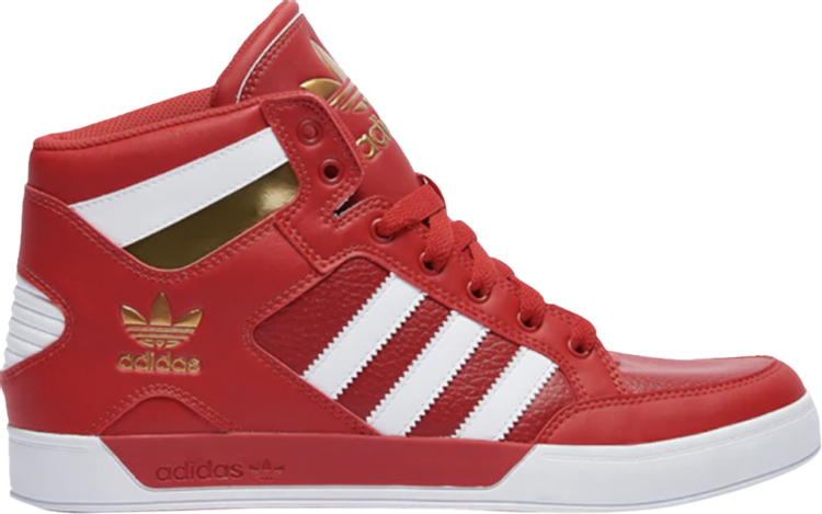 Hard Court High 'Red White Gold'