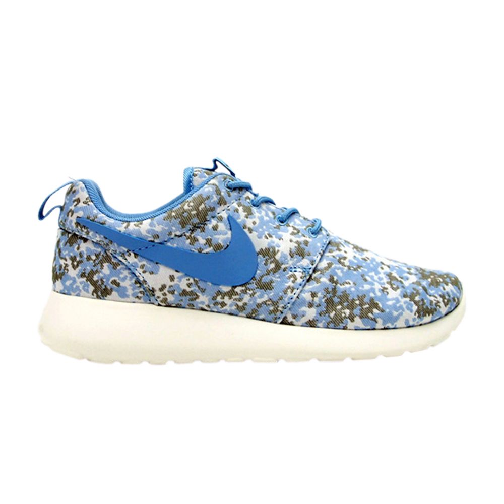 Pre-owned Nike Wmns Roshe Run Premium 'blue Camo'