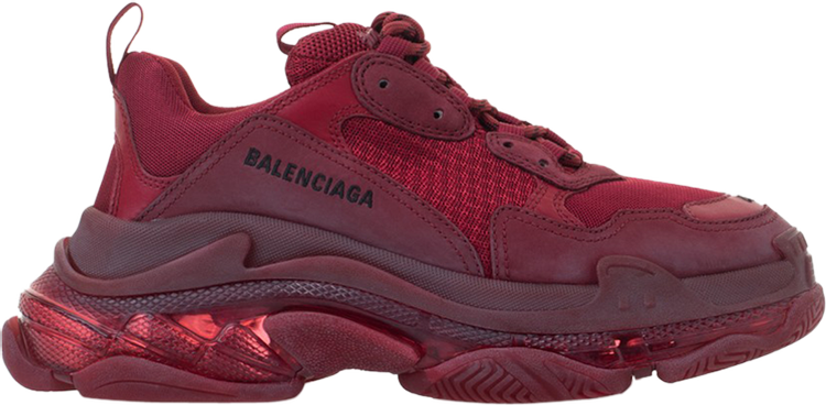 Buy Balenciaga Triple S 'Burgundy' - W09O1 6016 - Red | GOAT