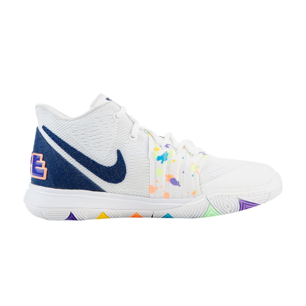 Nike Kyrie 5 GS 'Have A Nike Day' | White | Kid's Size 7