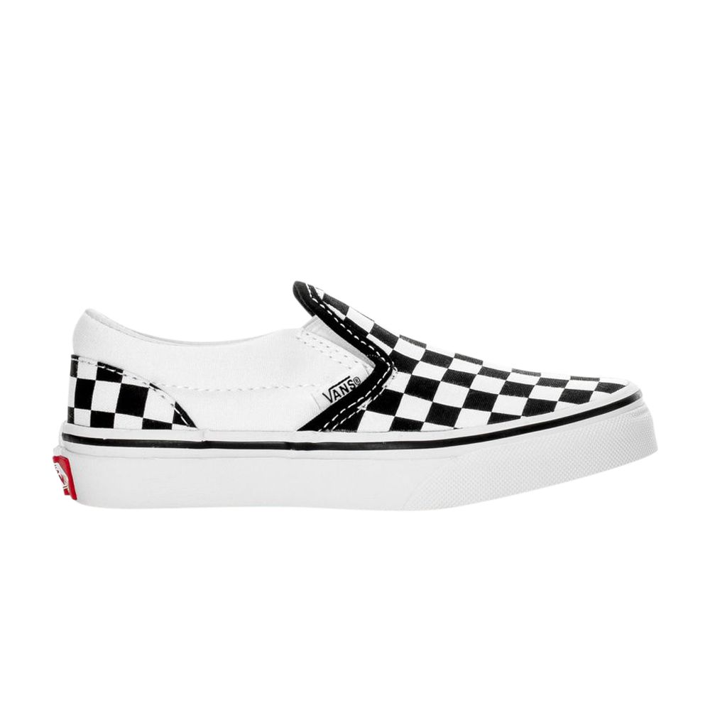 Pre-owned Vans Slip-on Little Kids 'checkerboard Black White' | Kid's Size 1.5