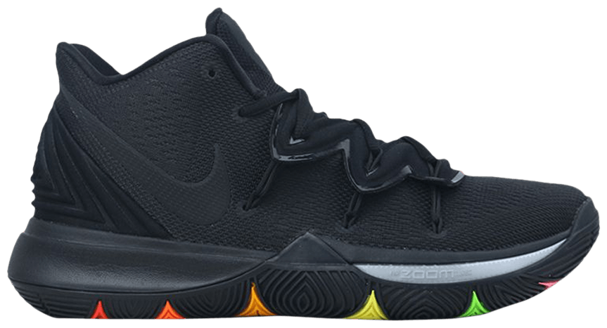 kyrie 5 grey and black