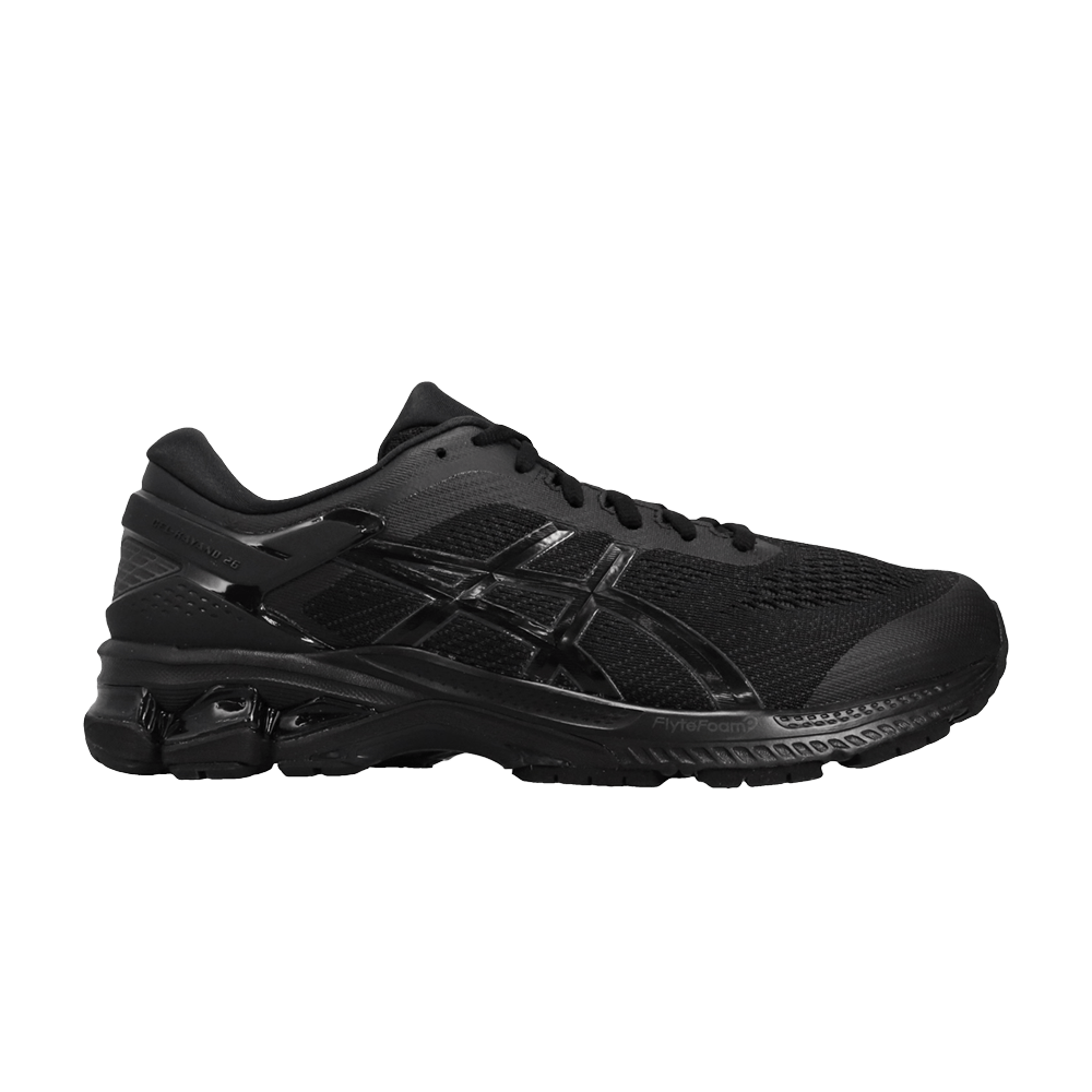 Gel Kayano 26 4E Wide 'Black' | GOAT