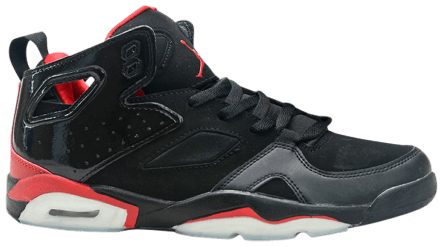Buy Jordan Flight Club 91 'Black Gym Red' 555475 001 GOAT