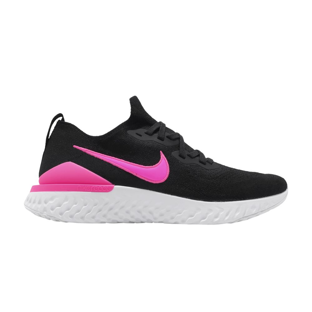 Nike Epic React Flyknit 2 'Pink Blast' | Black | Men's Size 10.5