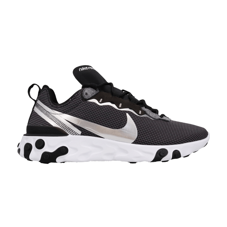 Nike react element 55 black and white outlet