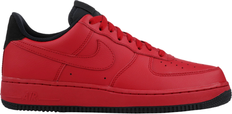 Nike Air Force 1 Mid Black Gym Red White 315123-029 – Men Air Shoes
