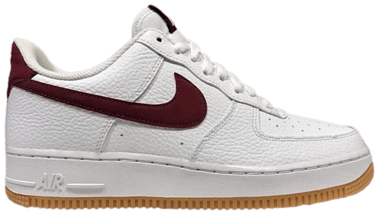 Nike Air Force 1 Low 07 Team Red Gum