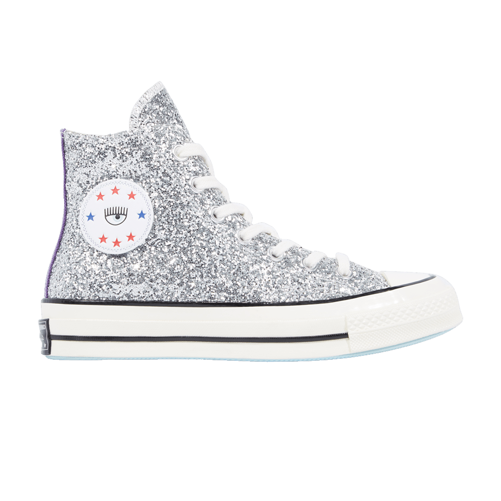 converse glitter purple
