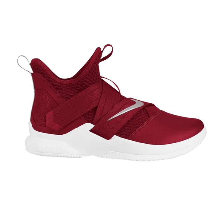 Lebron soldier 12 white and red online