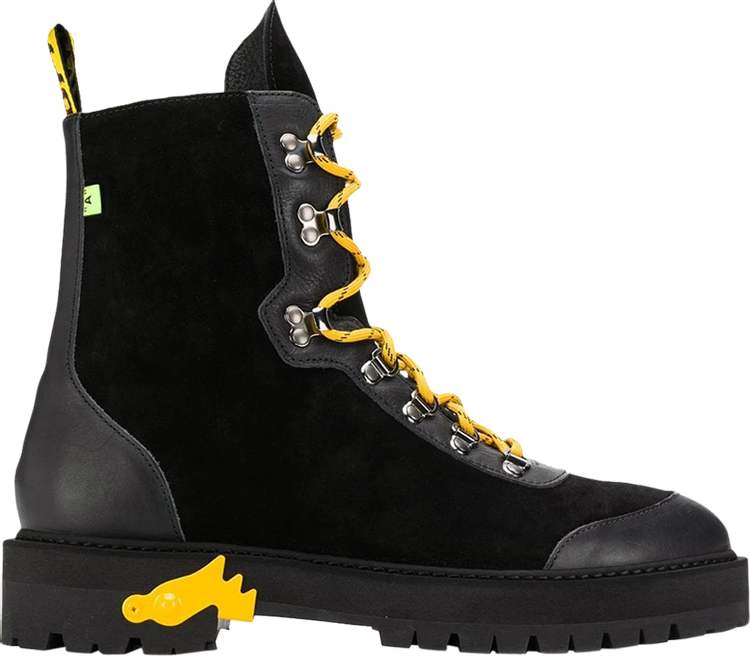 Skab kreativ Splendor Buy Off-White Hiking Boot 'Black' - OMIA121E19D68002 1000 - Black | GOAT