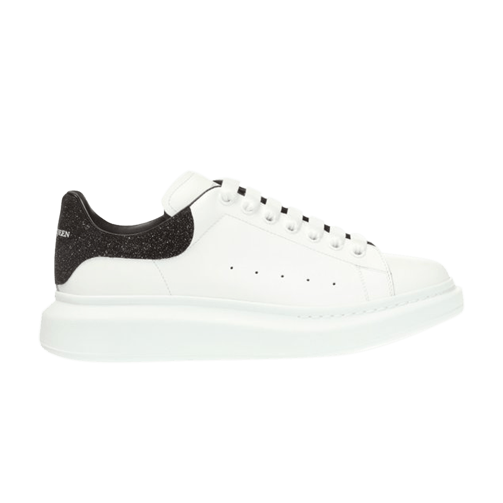 black glitter alexander mcqueen sneakers