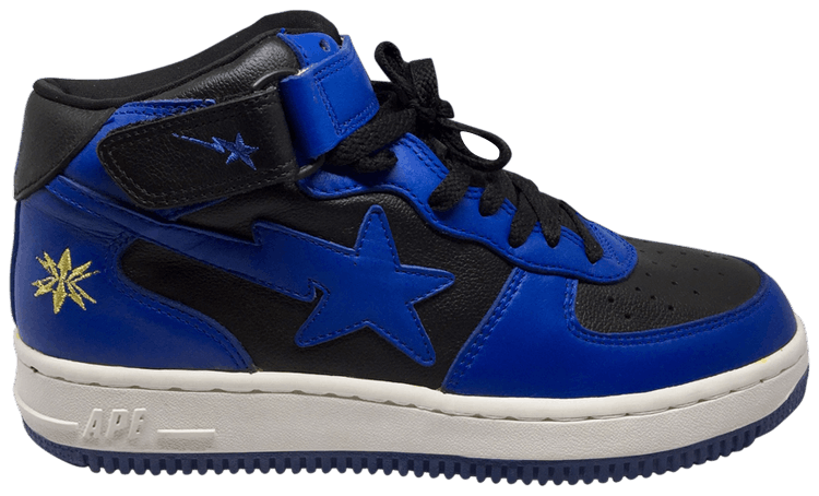 Devilock x Bapesta High Black Blue