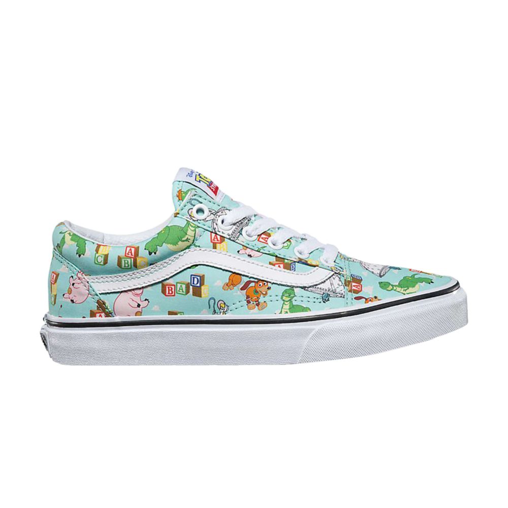 Pre-owned Vans Toy Story X Old Skool 'andys Toys' In Blue