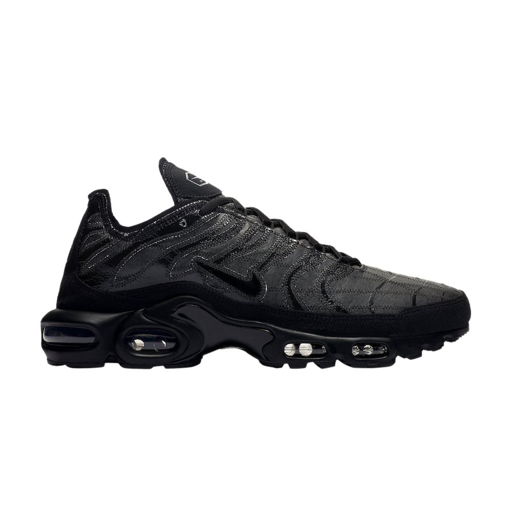 Nike Air Max Plus Deconstructed 'Triple Black' | Men's Size 8.5