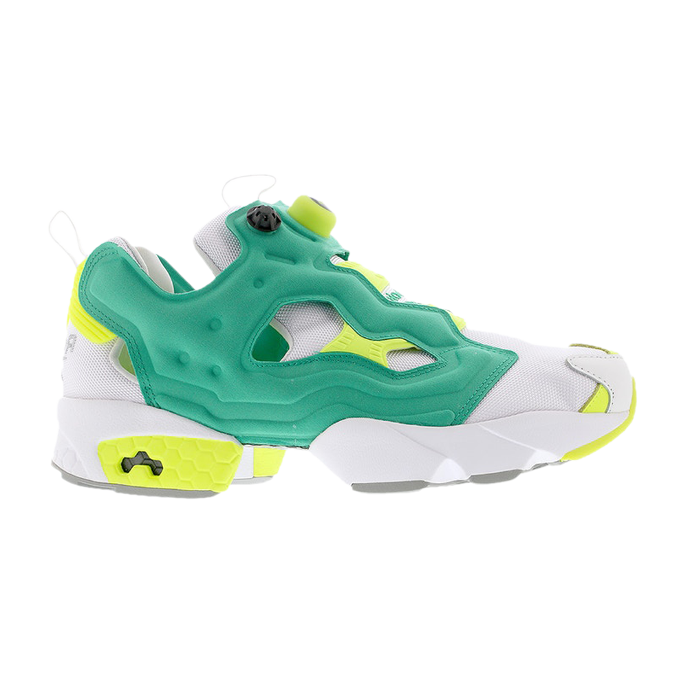 Pre-owned Reebok Instapump Fury 'icons Pack - Court Victory' In Green