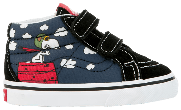 Vans Peanuts x Sk8 Mid Reissue V Toddler Flying Ace