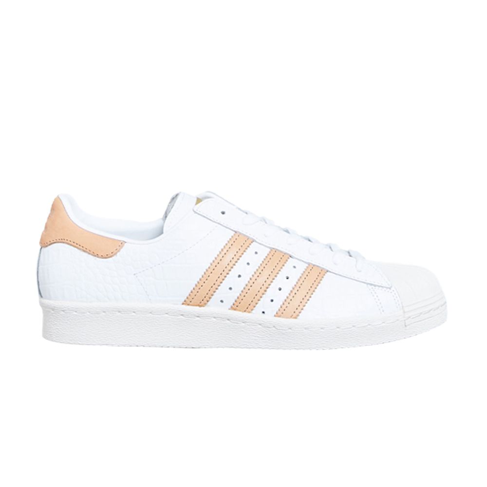adidas Superstar 80s 'White Gold Metallic' | Men's Size 5.5 - BB2229