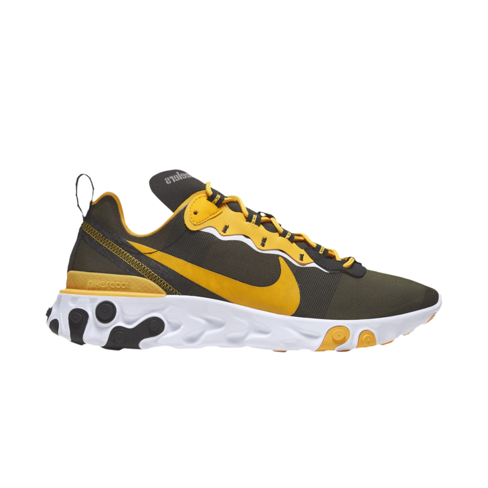 Pre-owned Nike Nfl X React Element 55 'pittsburgh Steelers' In Yellow