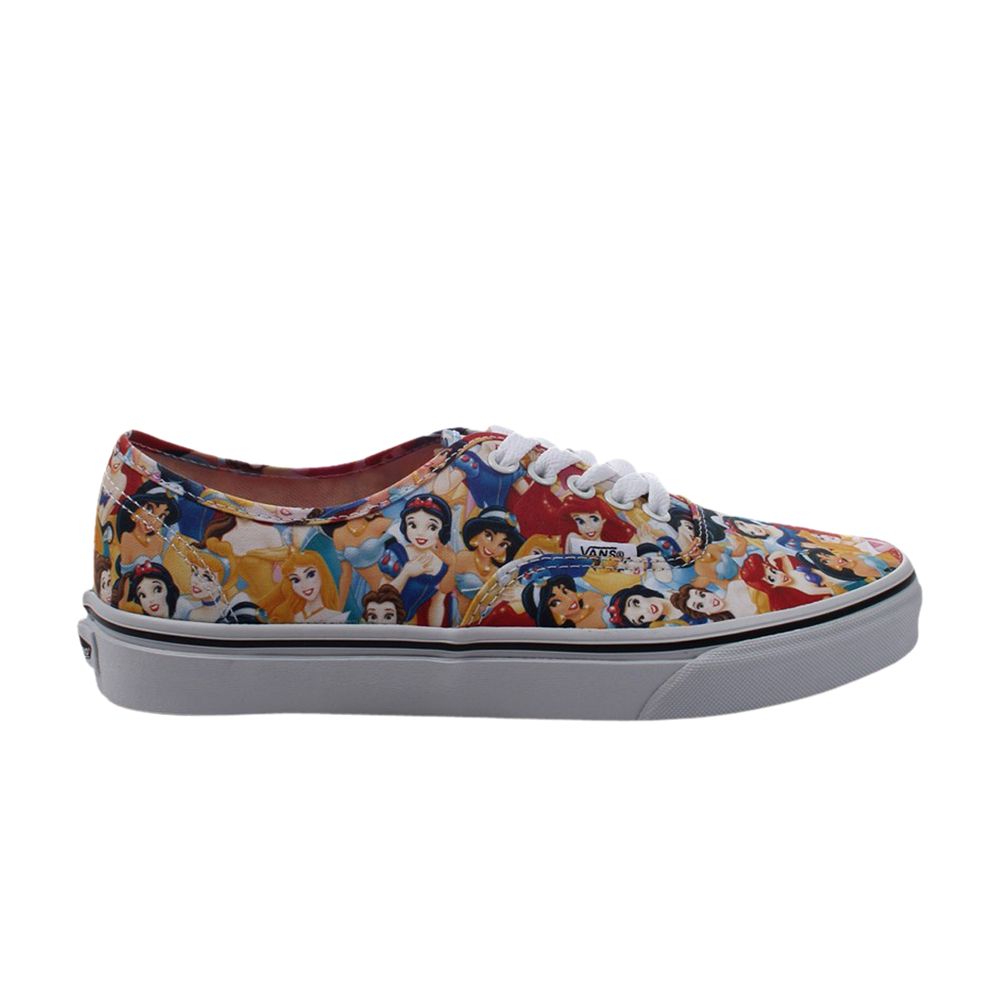Pre-owned Vans Disney X Authentic 'princesses' In Multi-color
