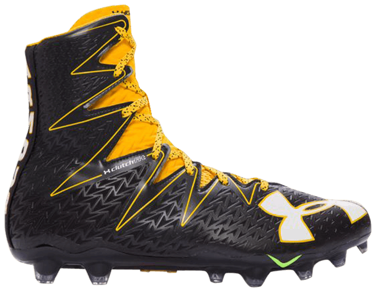 Under armour highlight mc black and gold on sale