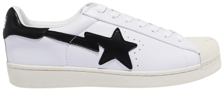 BAPE Skull Sta White