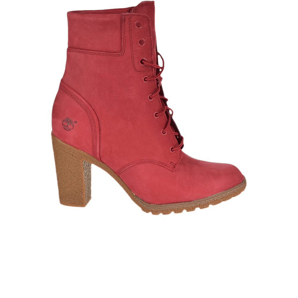 red timberland boots womens