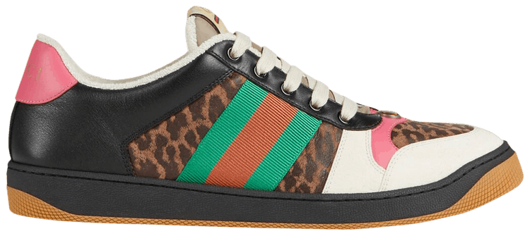 Gucci sales leopard sneakers