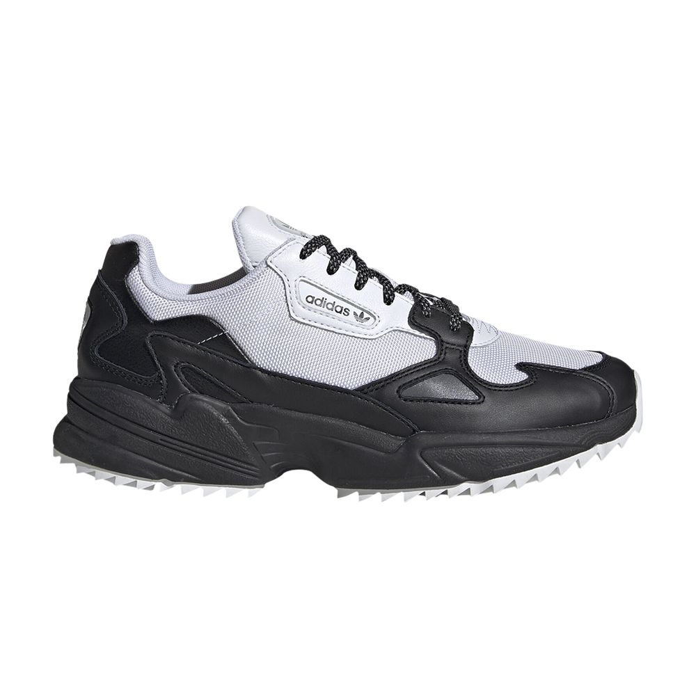 Pre-owned Adidas Originals Wmns Falcon Trail 'tuxedo' In Black