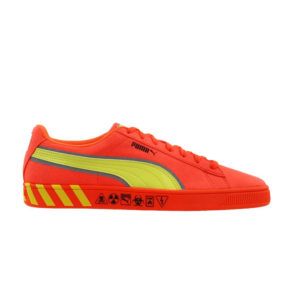 Puma Suede 'Hazard' | Orange | Men's Size 8.5 - 368230-01