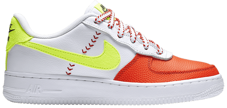 Nike Air Force 1 LV8 SPRB GS White Volt Orange