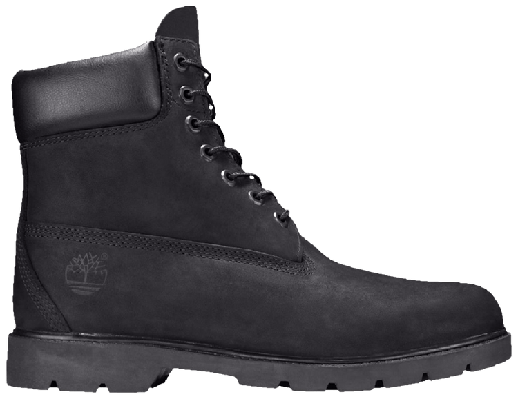 Timberland 6 Inch Basic Boot Wide Black
