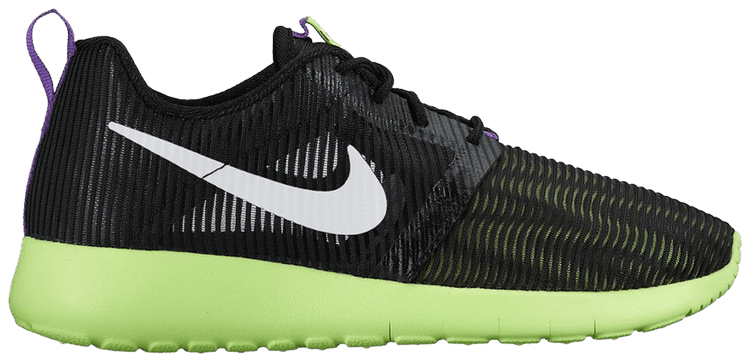 Nike Roshe One Flight Weight GS Black Ghost Green