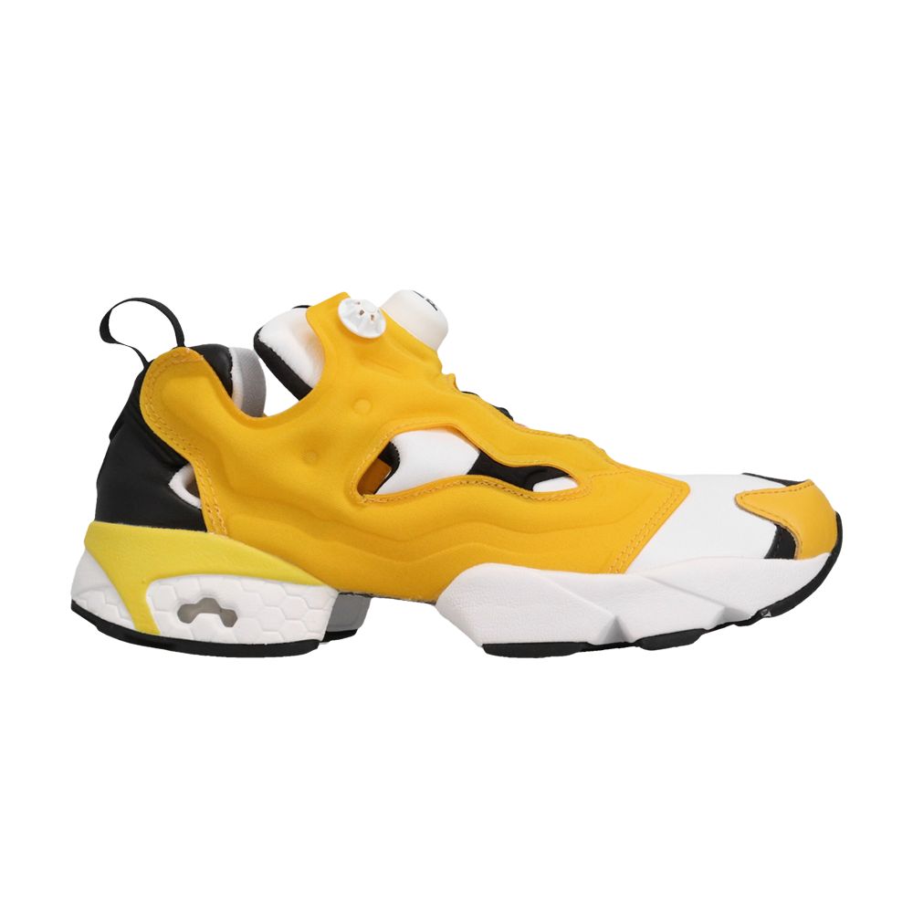 Pre-owned Reebok Bt21 X Wmns Instapump Fury Og Mu 'chimmy' | Yellow | Women's Size 9