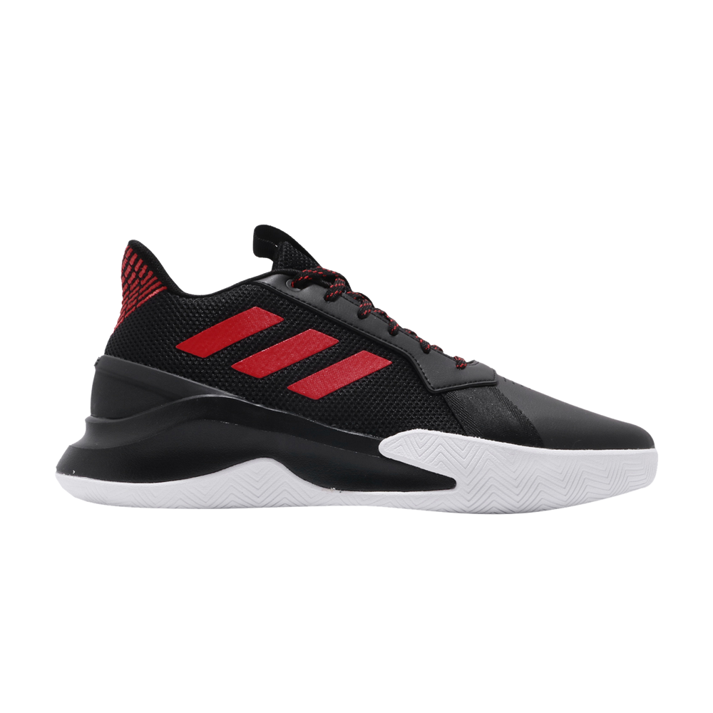 Pre-owned Adidas Originals Runthegame 'active Red' In Black