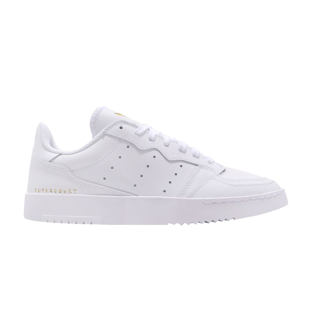 adidas Supercourt 'Gold Metallic' | White | Men's Size 6