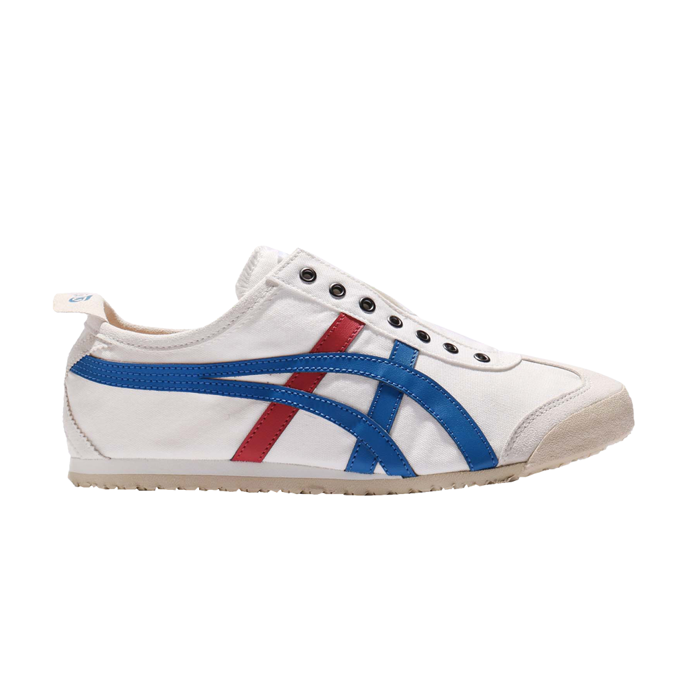 Pre-owned Onitsuka Tiger Mexico 66 Slip-on 'tricolor' 2021 In White
